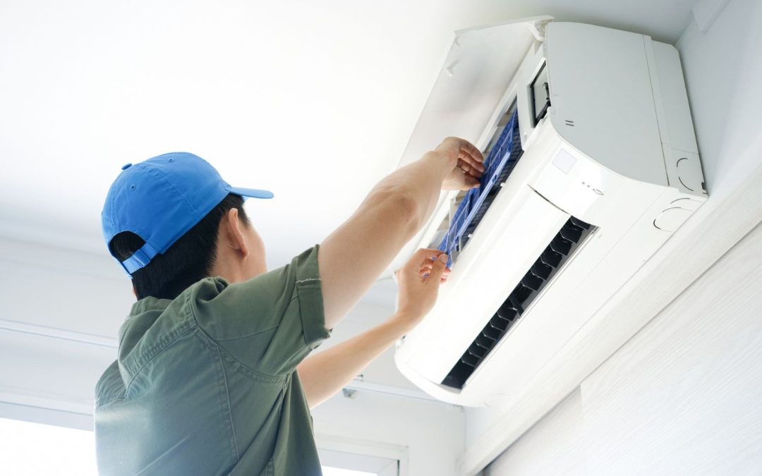 Ductless mini split heating and air conditioning service in Brighton